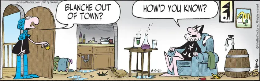 Wizard of Id for Aug 09, 2024