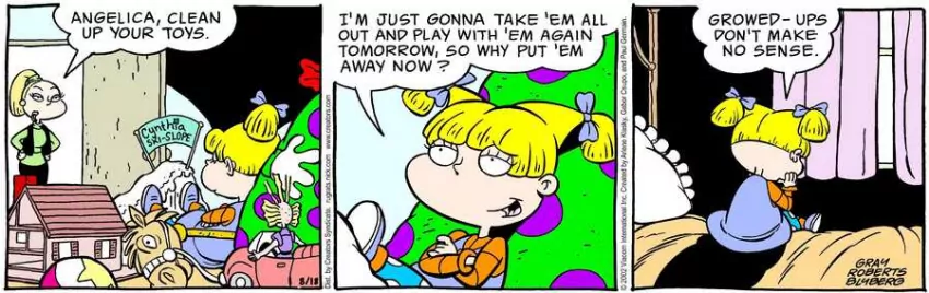 Rugrats for Aug 18, 2023