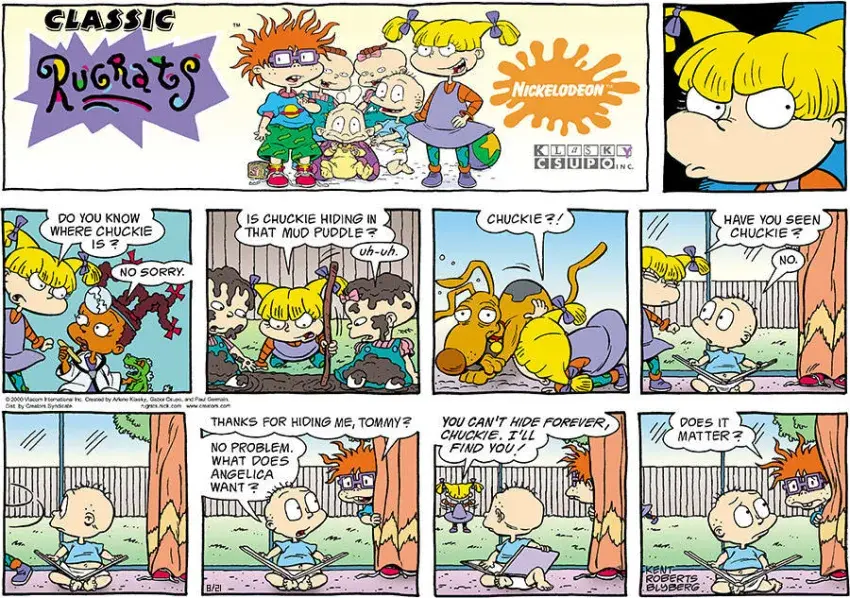 Rugrats for Aug 21, 2022