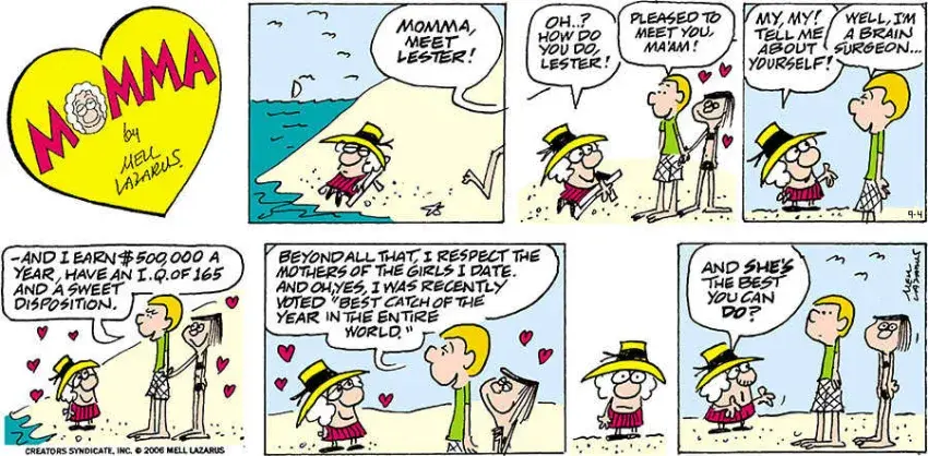 Momma for Sep 04, 2022
