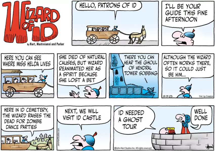 Wizard of Id for Sep 17, 2023