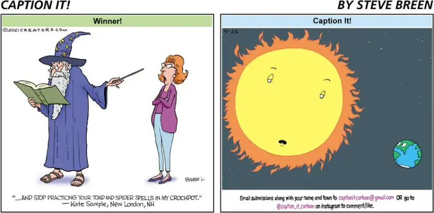 Caption It! for Sep 26, 2021