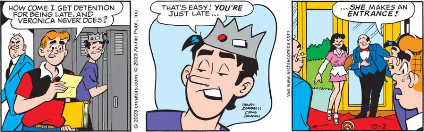 Archie for Oct 02, 2023