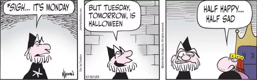 Wizard of Id for Oct 30, 2023