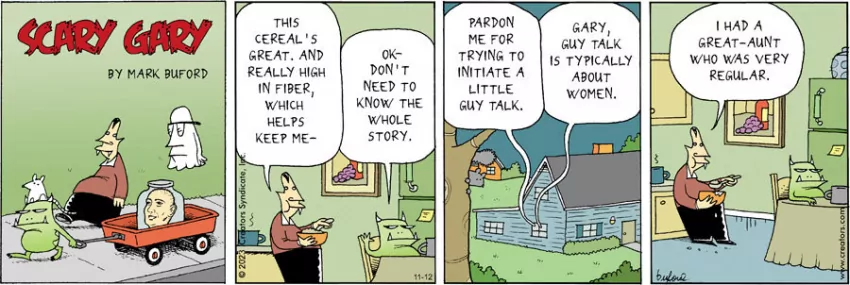 Scary Gary for Nov 12, 2023