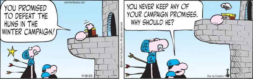 Wizard of Id for Nov 18, 2023