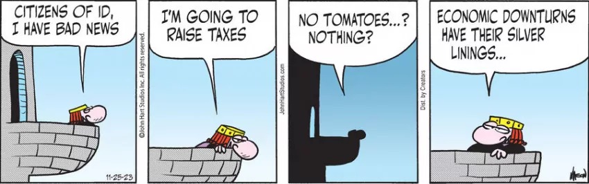 Wizard of Id for Nov 25, 2023