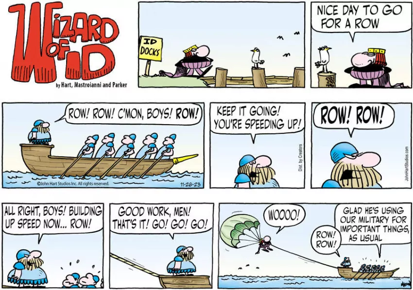 Wizard of Id for Nov 26, 2023