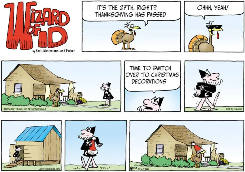 Wizard of Id for Nov 27, 2022
