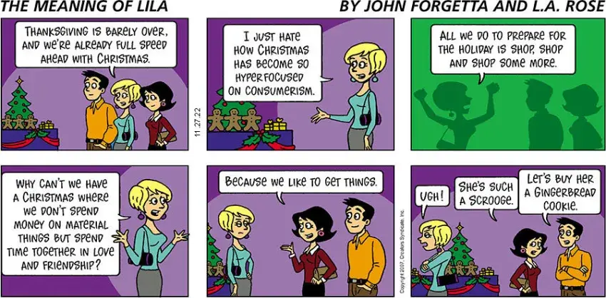 The Meaning of Lila for Nov 27, 2022