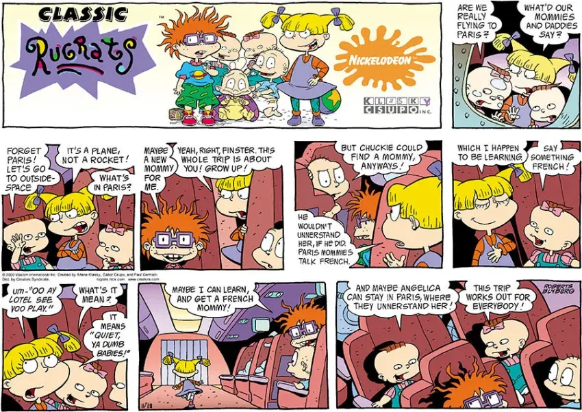 Rugrats for Nov 28, 2021