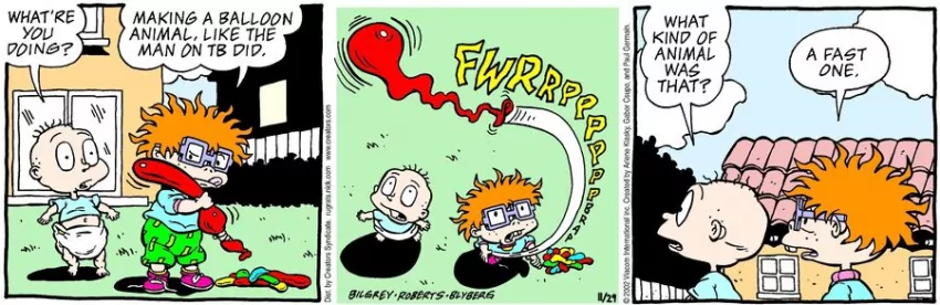 Rugrats for Nov 29, 2023