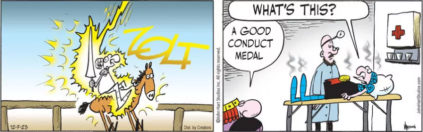 Wizard of Id for Dec 07, 2023