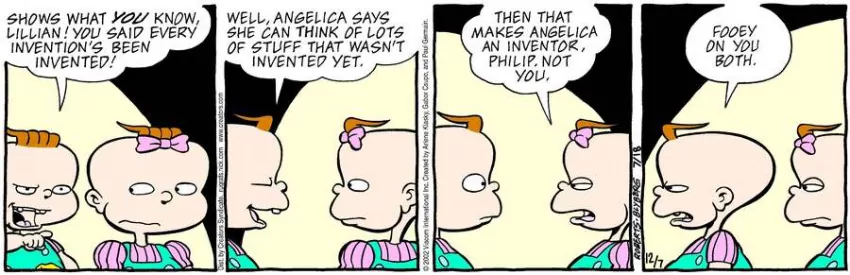 Rugrats for Dec 07, 2023