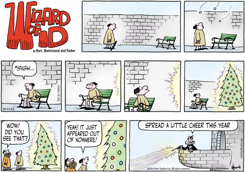 Wizard of Id for Dec 10, 2023