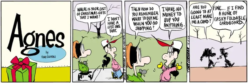 Agnes for Dec 11, 2022