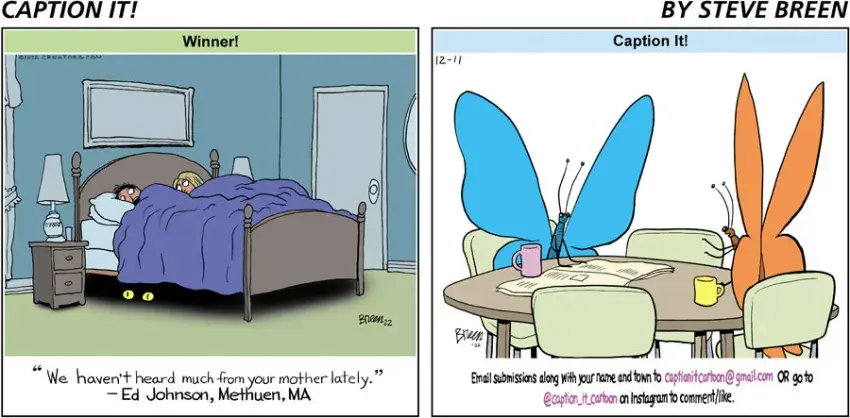 Caption It! for Dec 11, 2022