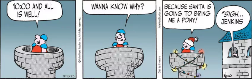 Wizard of Id for Dec 18, 2023