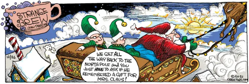 Strange Brew for Dec 26, 2021