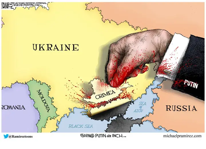 Michael Ramirez for Apr 13, 2021