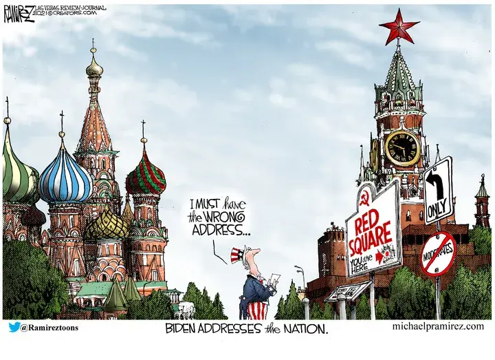 Michael Ramirez for Apr 28, 2021