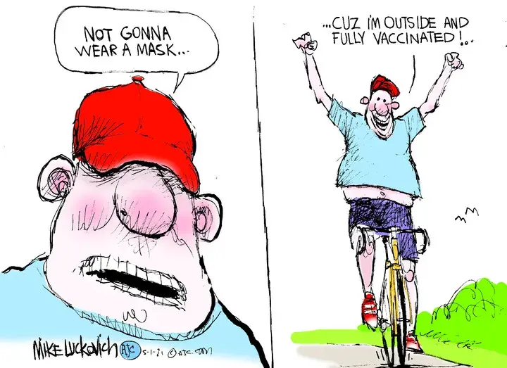 Mike Luckovich for May 01, 2021