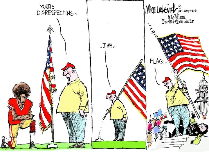 Mike Luckovich for Jul 30, 2021