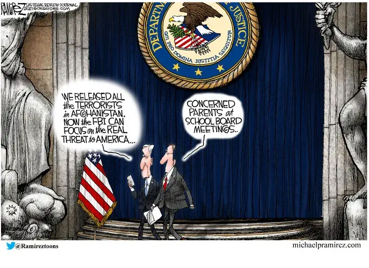 Michael Ramirez for Oct 08, 2021