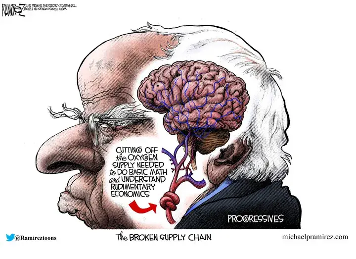 Michael Ramirez for Oct 21, 2021