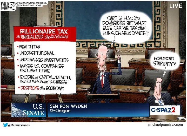 Michael Ramirez for Oct 28, 2021