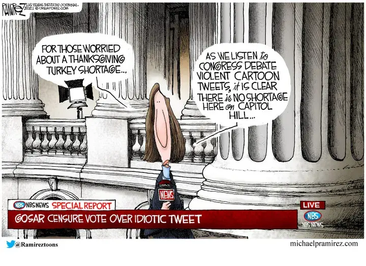 Michael Ramirez for Nov 18, 2021