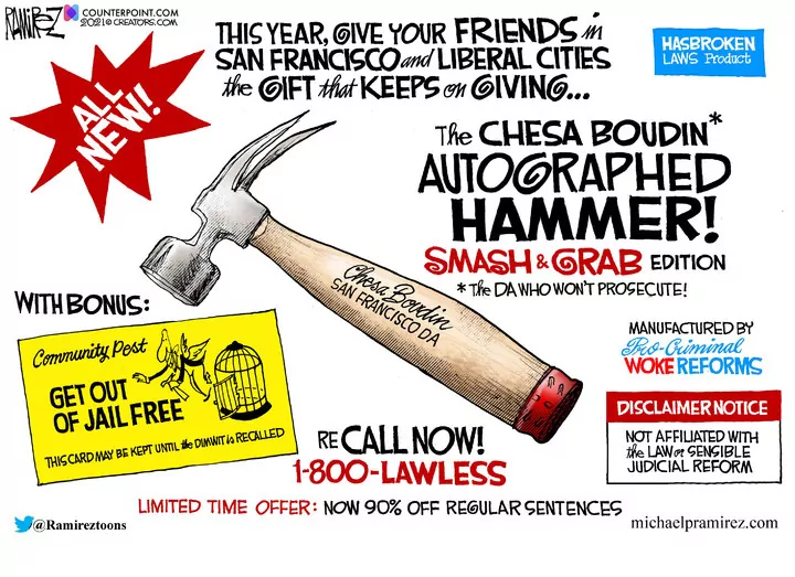 Michael Ramirez for Nov 28, 2021