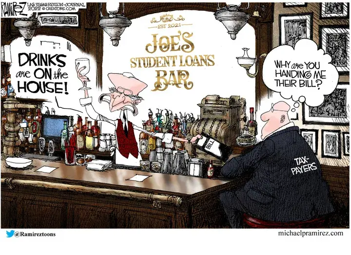 Michael Ramirez for Apr 28, 2022