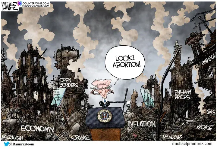 Michael Ramirez for Oct 23, 2022