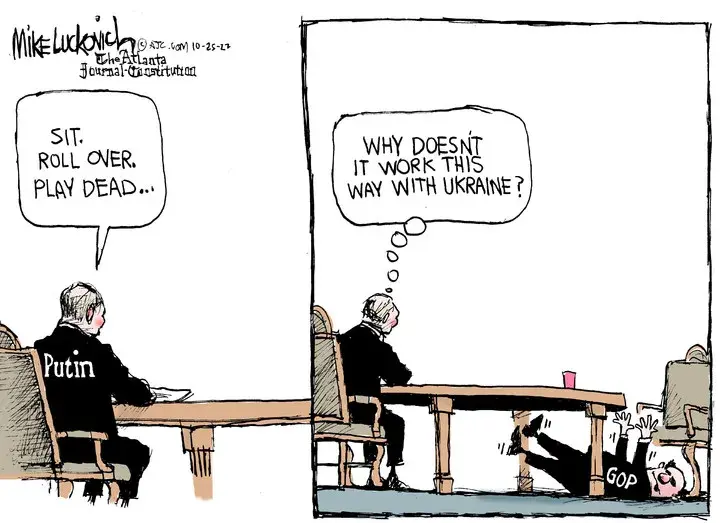 Mike Luckovich for Oct 25, 2022