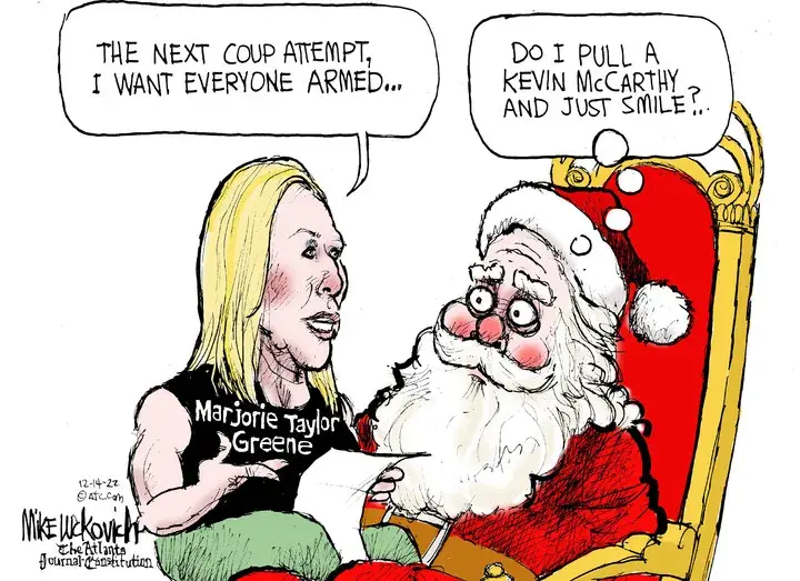 Mike Luckovich for Dec 14, 2022