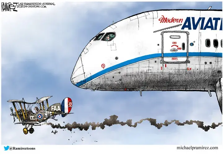 Michael Ramirez for Jan 12, 2023