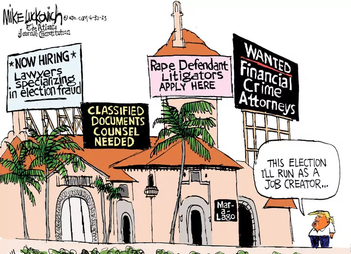 Mike Luckovich for Apr 30, 2023