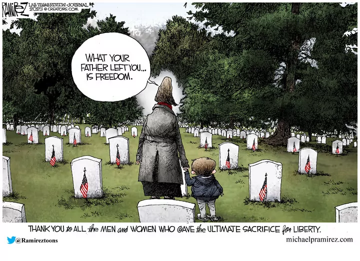 Michael Ramirez for May 29, 2023