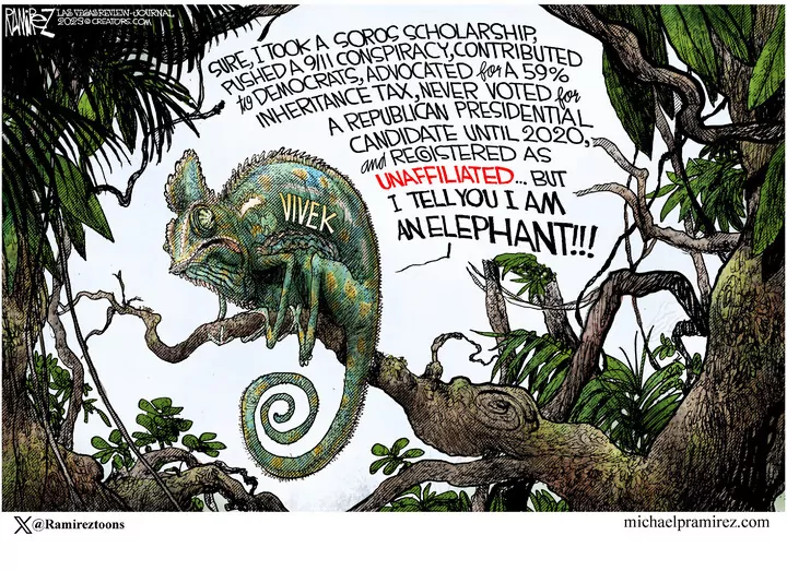 Michael Ramirez for Aug 31, 2023