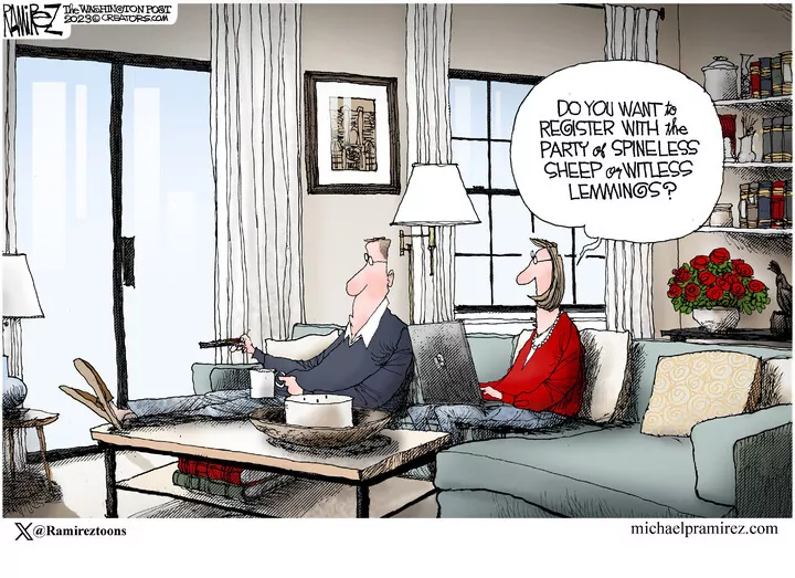 Michael Ramirez for Sep 20, 2023