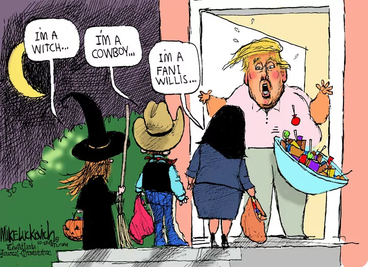 Mike Luckovich for Oct 25, 2023
