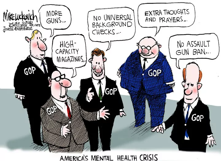 Mike Luckovich for Oct 29, 2023