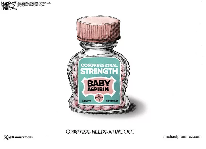 Michael Ramirez for Nov 16, 2023