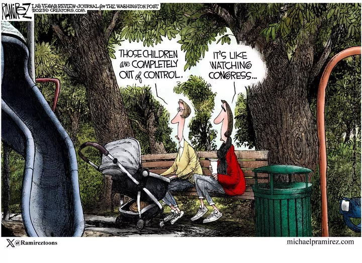 Michael Ramirez for Nov 28, 2023