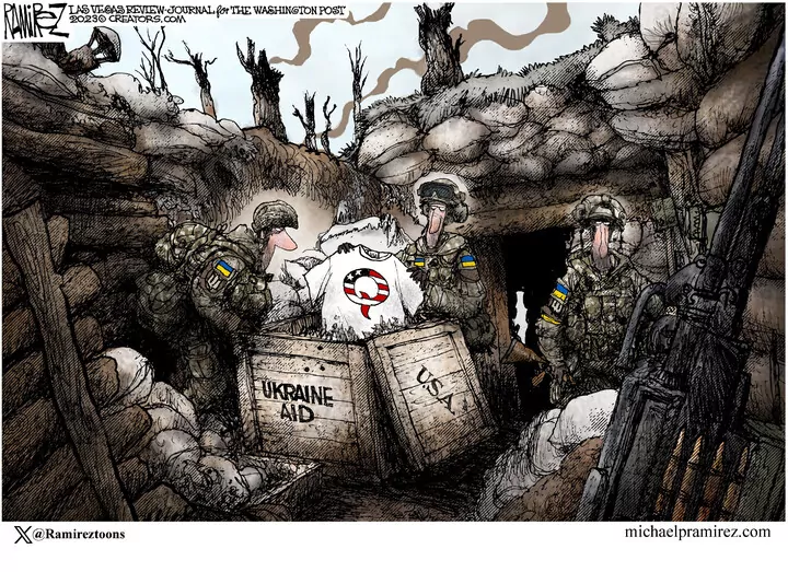 Michael Ramirez for Dec 16, 2023