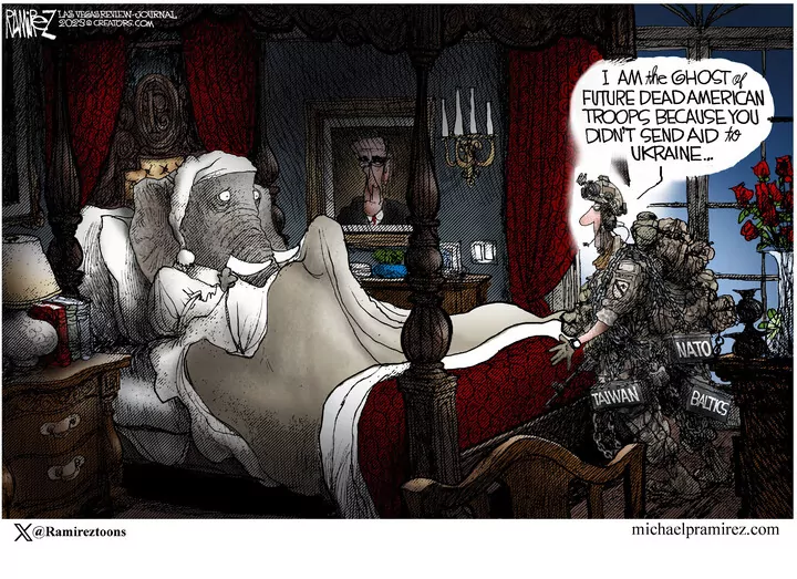 Michael Ramirez for Dec 22, 2023