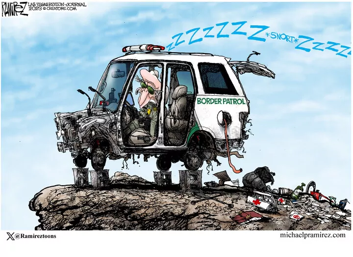 Michael Ramirez for Dec 29, 2023