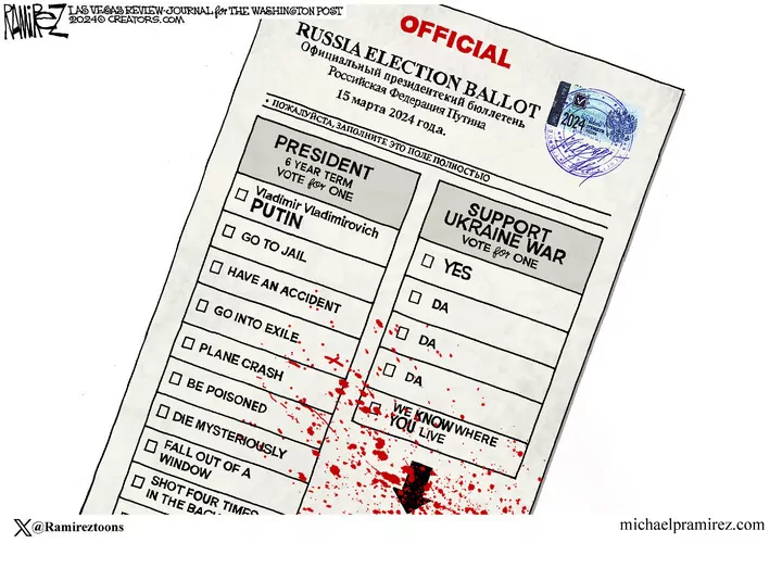 Michael Ramirez for Mar 23, 2024