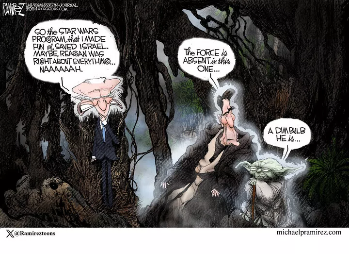 Michael Ramirez for Apr 21, 2024